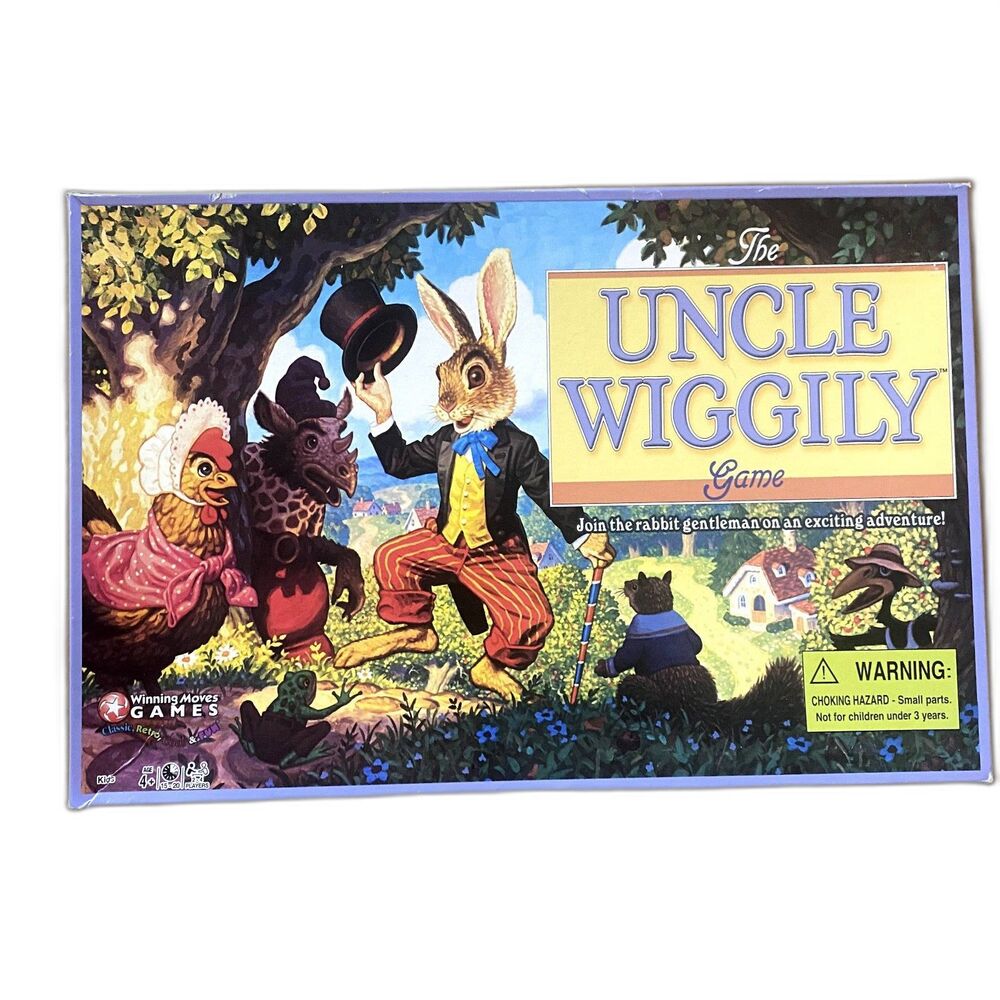 The Uncle‎ Wiggily Game 2016 Version Retro Board Game Winning Moves All Pieces